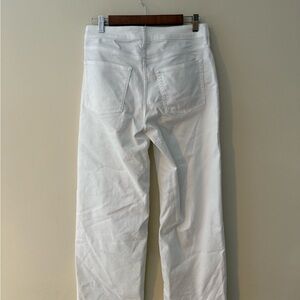Old Navy Cream High-Rise Wide-Leg Pants